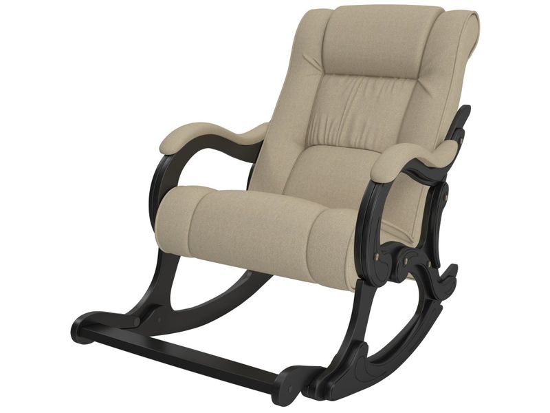 кресло-качалка модель 77 - цвет мальта 01/основание венге