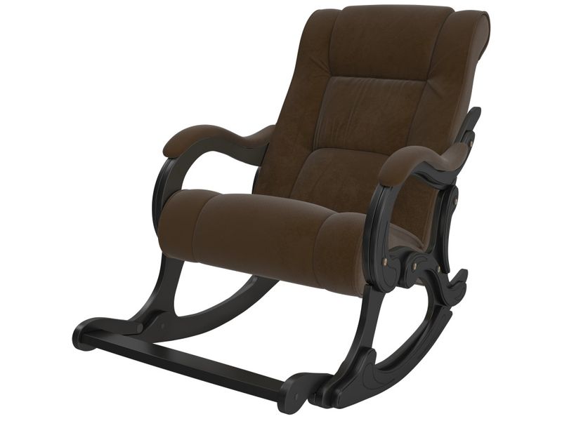 кресло-качалка модель 77 - цвет Verona Brown/основание венге
