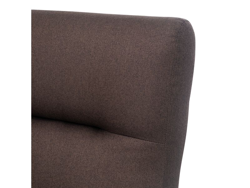 Кресло-качалка Leset Милано цвет орех текстура ткань Малмо 28