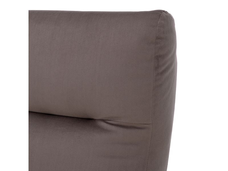Кресло-качалка Leset Милано цвет орех текстура велюр V23