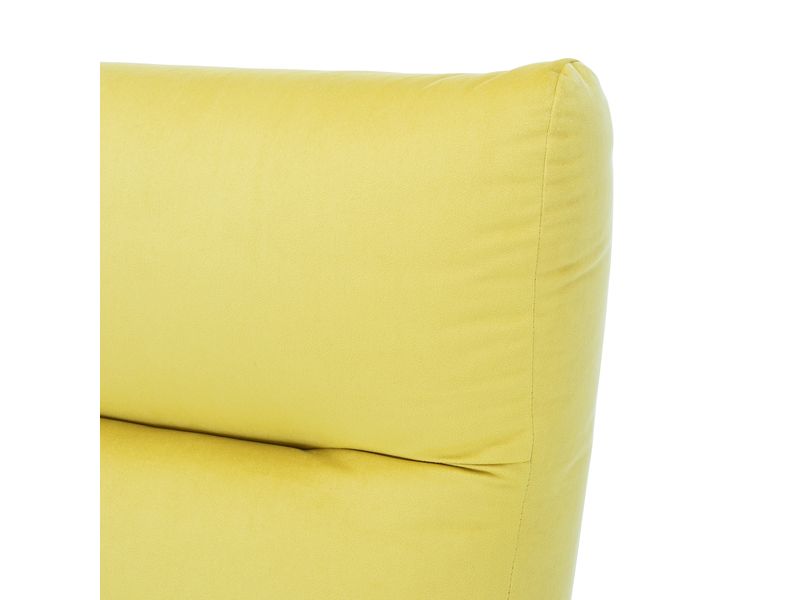 Кресло-качалка Leset Милано цвет орех текстура велюр V28