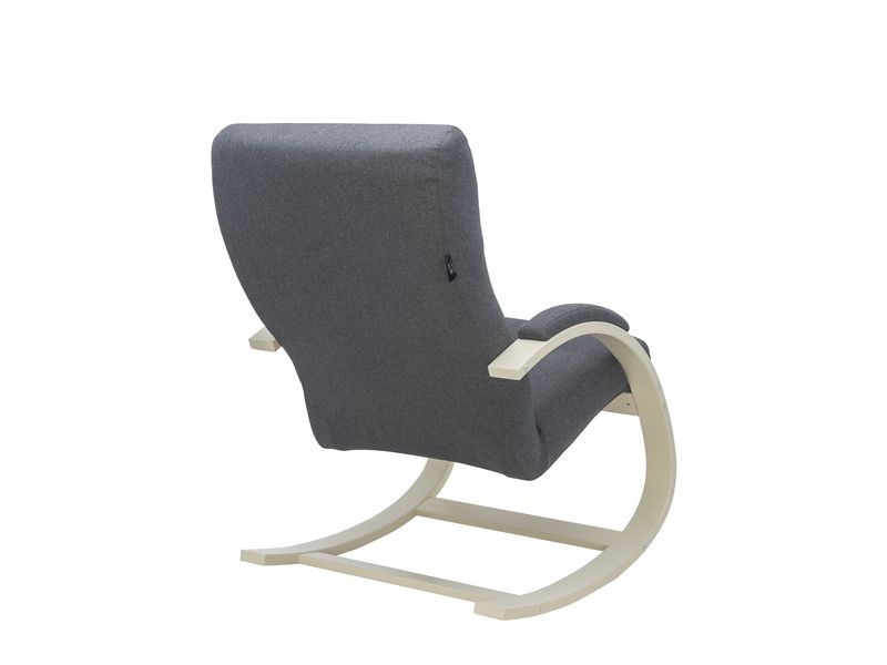 Кресло-качалка Leset Милано цвет слоновая кость ткань Малмо 95
