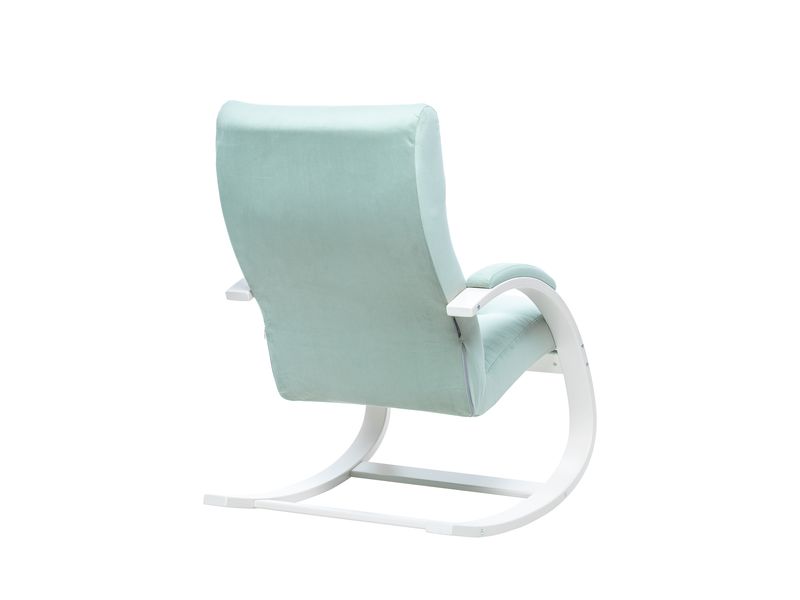 Кресло-качалка Leset Милано цвет слоновая кость велюр V14