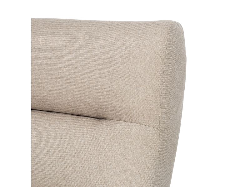Кресло-качалка Leset Милано цвет венге текстура ткань Малмо 05