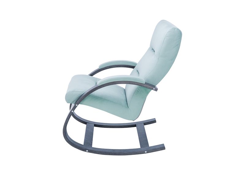 Кресло-качалка Leset Милано цвет венге текстура велюр V14