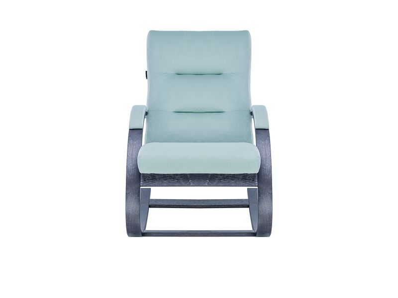Кресло-качалка Leset Милано цвет венге текстура велюр V14