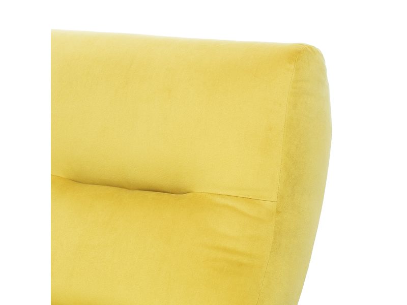 Кресло-качалка Leset Милано цвет венге текстура велюр V28