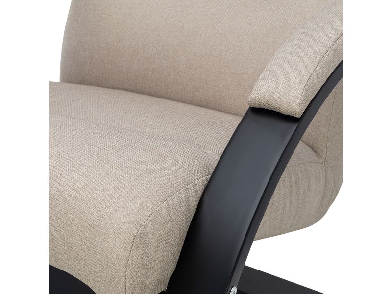 Кресло-качалка Leset Милано цвет венге ткань Малмо 05