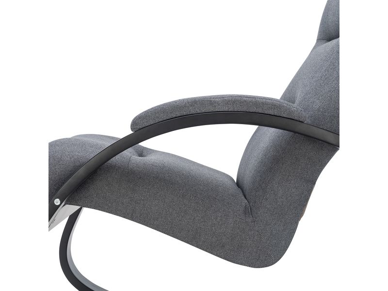 Кресло-качалка Leset Милано цвет венге ткань Малмо 95