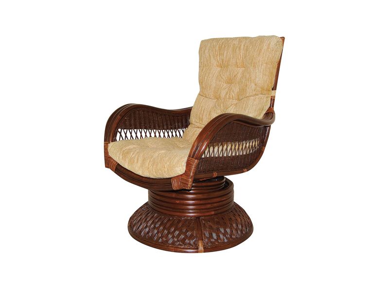 кресло-качалка Андреа релакс - античный орех
