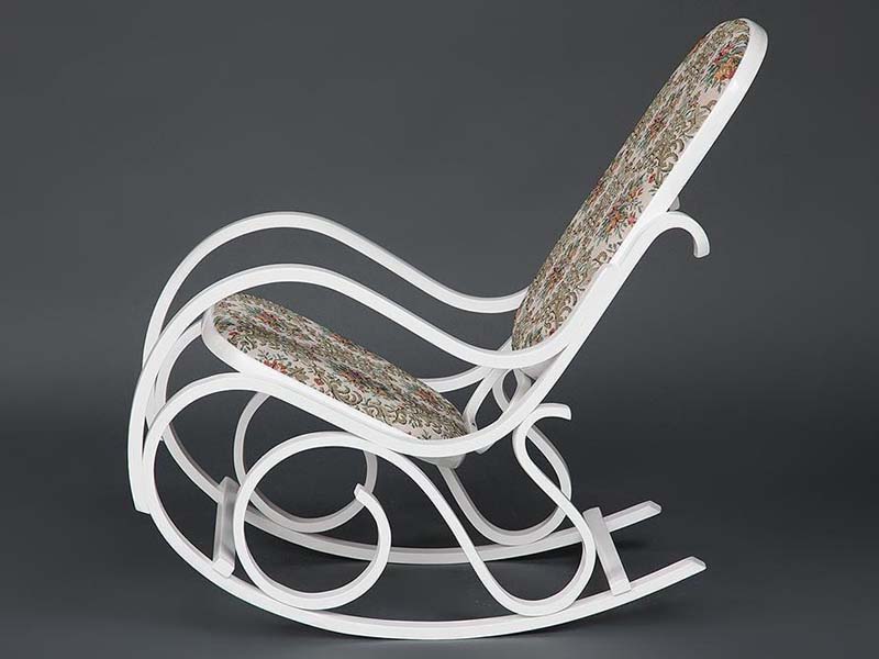 кресло-качалка RC-8001White (Гобелен) цвет белый