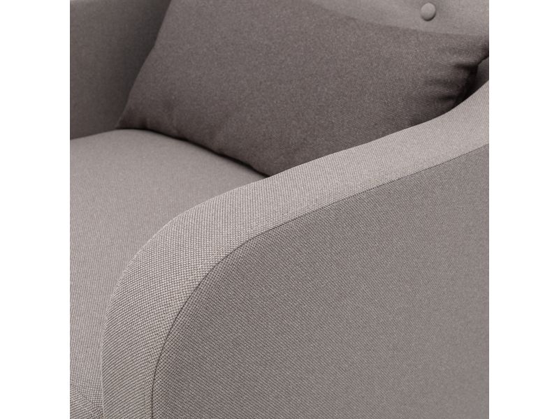 Кресло Leset Галант цвет венге/ткань Milos 09