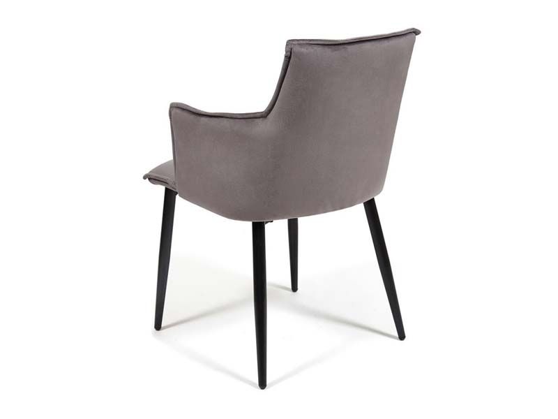кресло Saskia (mod. 8283) цвет серый (G-062-40)/черный