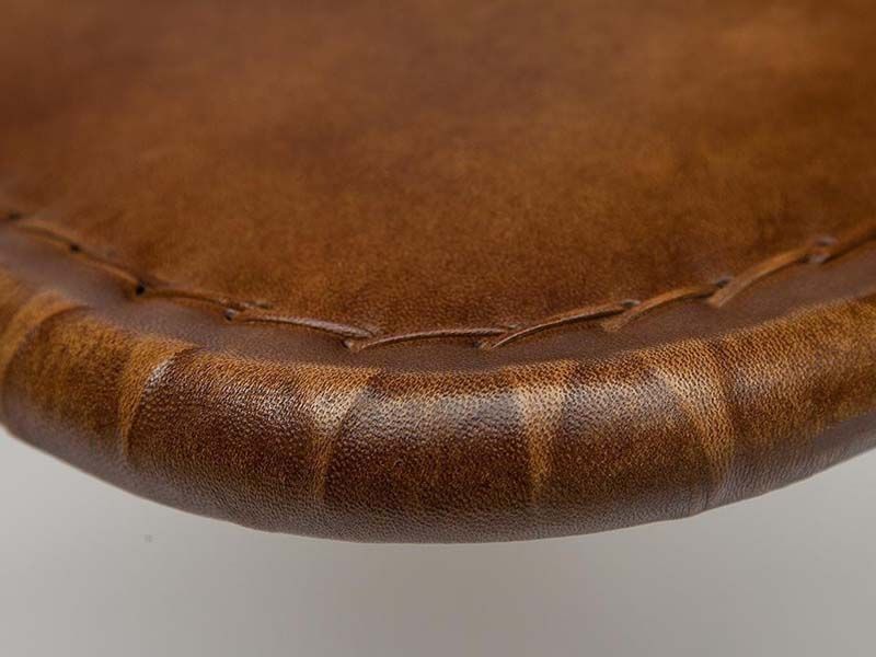 складное кресло Такома 2111 из натуральной кожи цвет коричневый «Лофт»