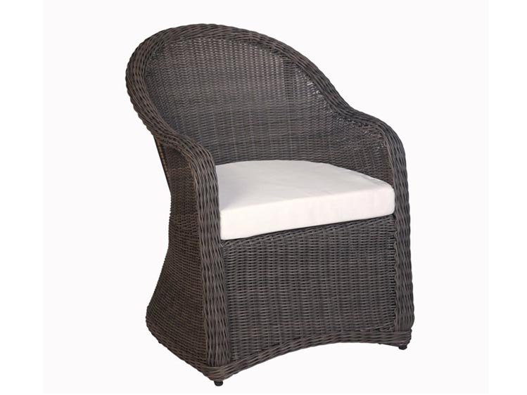 плетеное кресло с подушкой из искусственного ротанга Вивальди-2