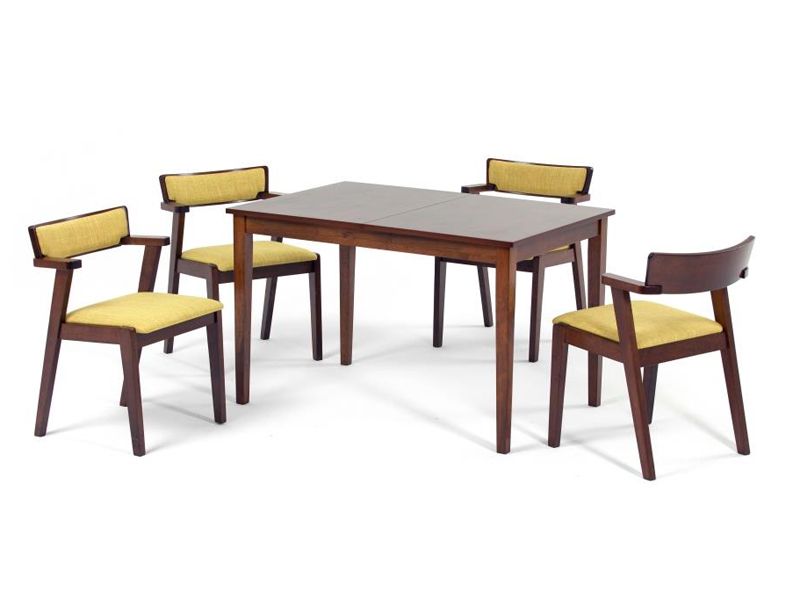 обеденный стол раздвижной Manukan LWM(SF)12808S53-E300 - цвет NEW WALNUT 83540