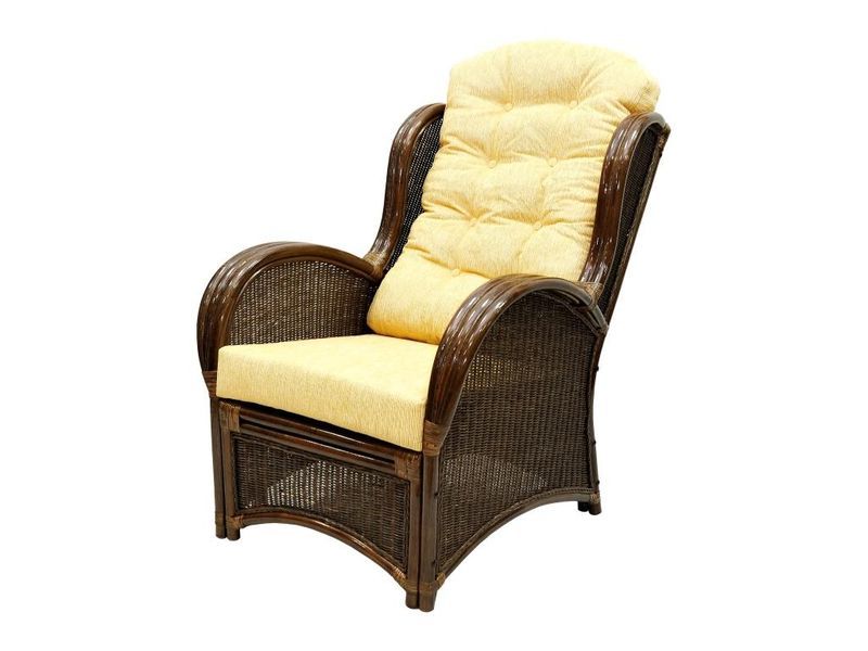 кресло из натурального ротанга Wing - цвет браун