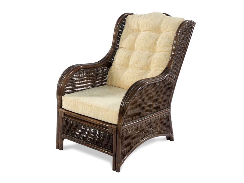 кресло из натурального ротанга Palermo New - цвет браун