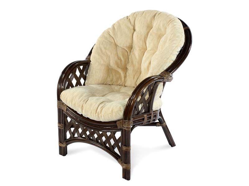 кресло из натурального ротанга Рузвельт цвет браун