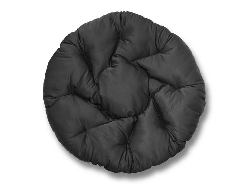 подушка круглая для подвесного кресла (полиэстер) цвет черный