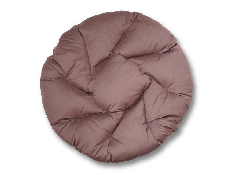 подушка круглая для подвесного кресла (полиэстер) цвет светло-коричневый