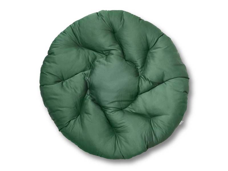 подушка круглая для подвесного кресла (полиэстер) цвет зеленый