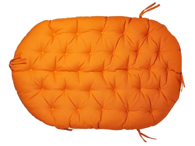Подушка Мамасан ткань полиэстер оранжевый