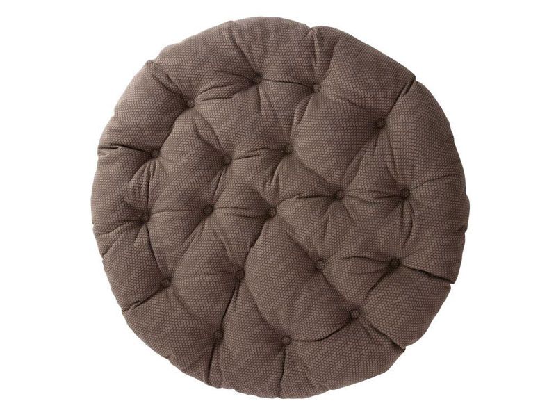 подушка для кресла Папасан триплированная ткань ЗТ 12 бежевый ромб
