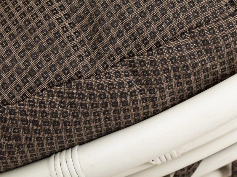подушка для кресла Папасан триплированная ткань ЗТ 12 темный ромб