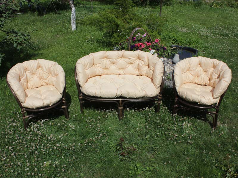 Подушки для комплекта мебели Багама / Ткань Oxford 600D PU непромокаемая однотонная