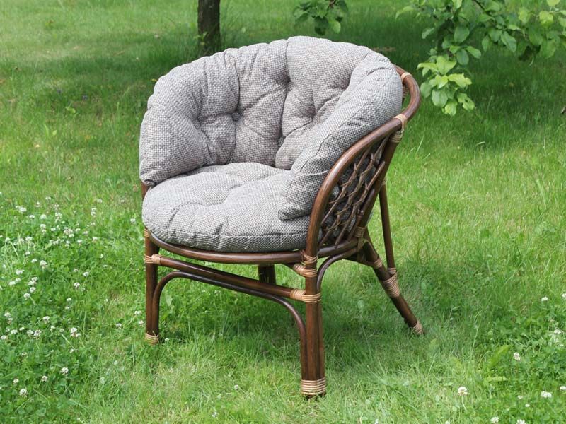 подушка для кресла багама 03/10B S ткань рогожка Скандинавия