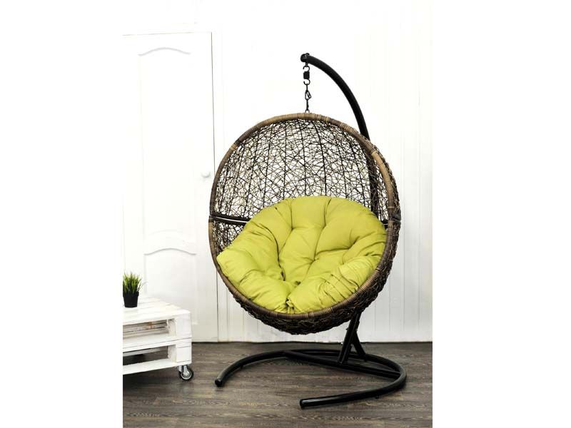 подвесное кресло Lunar Coffee - цвет коричневый
