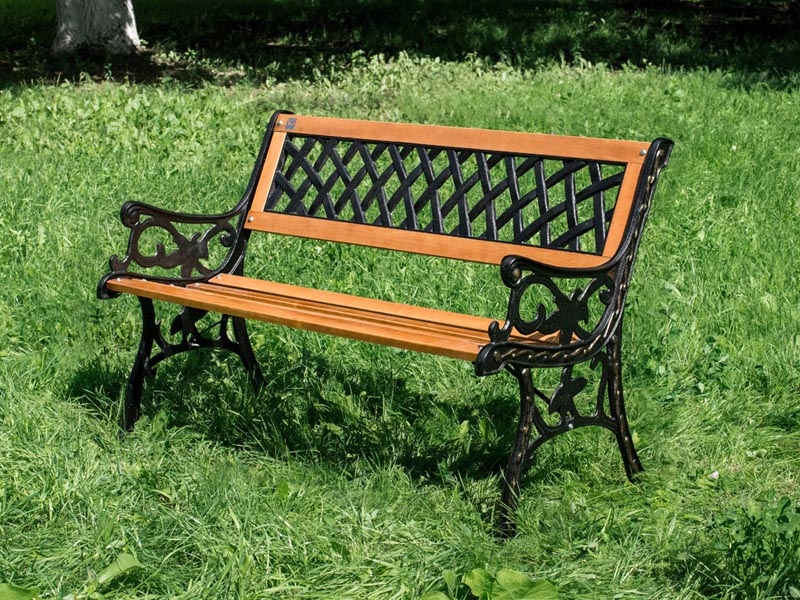 садовая скамейка Жардин из чугунного литья