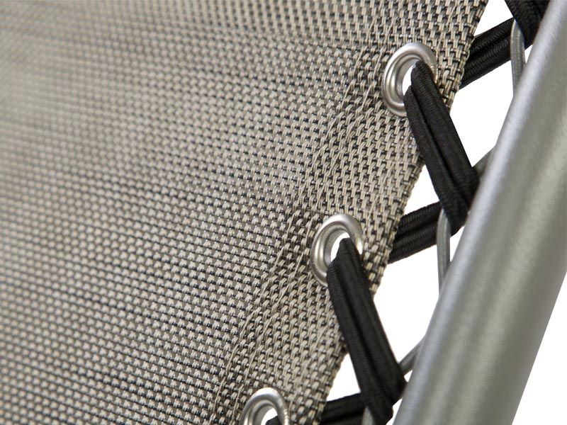 раскладной стул-шезлонг КРО-2 - серый