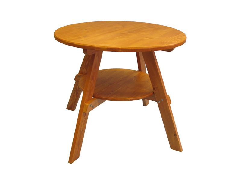 стол из массива сосны М-05 - цвет орегон