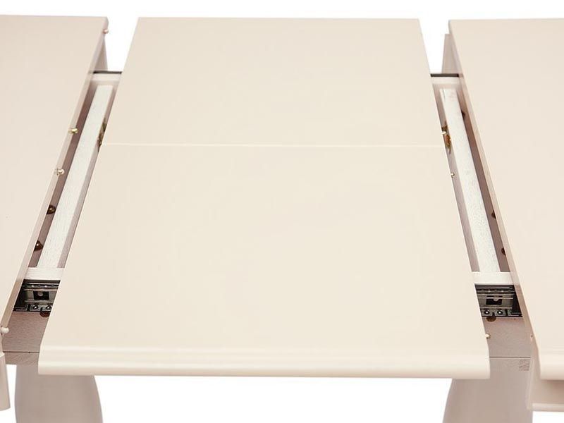 стол раскладной Eva (EV-T4EX) 120+39x80x75см цвет слоновая кость 2-5