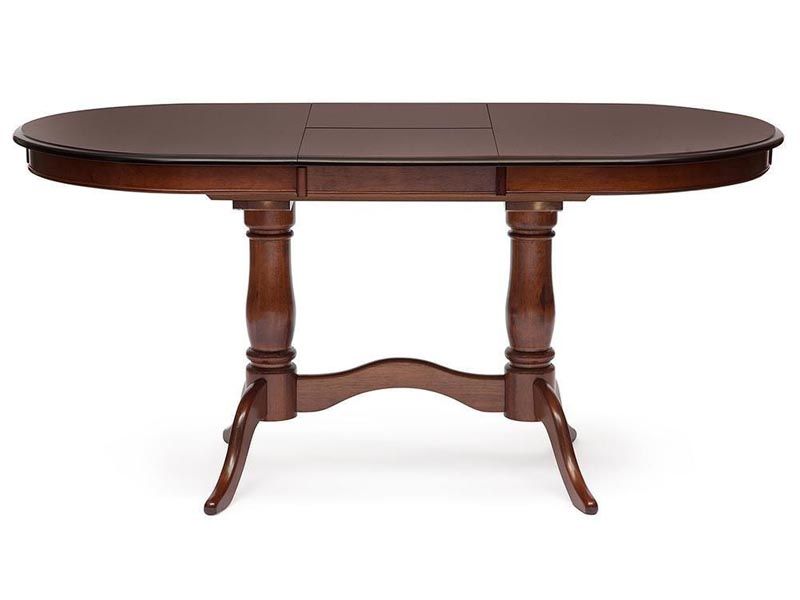 стол раскладной Eva (EV-T4EX) 120+39x80x75см цвет maf brown
