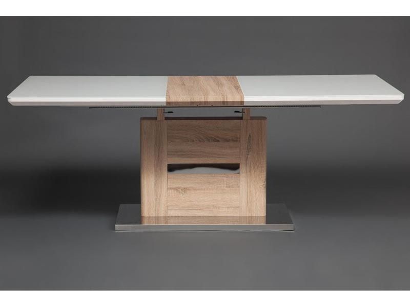 стол Foster (mod. 8070) 160/200x90x75см цвет дерево/белый