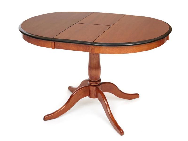 стол раскладной Siena ( SA-T4EX)  90+30х90х75см, цвет MAF Brown