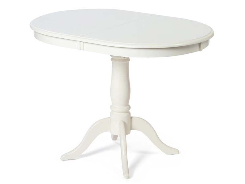 стол обеденный раздвижной Солерно цвет белый