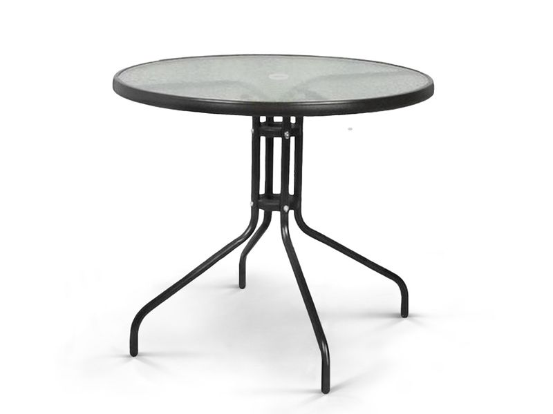 стол для кафе Николь TLH-087-D80 цвет коричневый