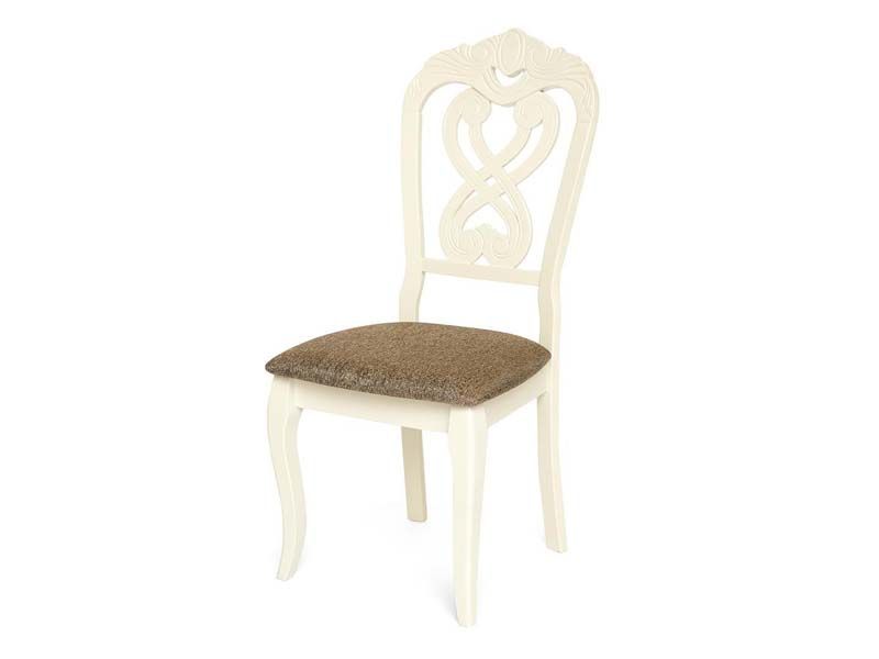 стул с мягким сиденьем Андромеда слоновая кость