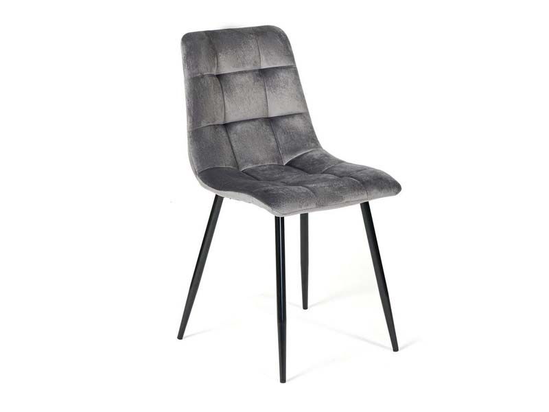 стул Chilly (mod. 7094) цвет серый/черный G062-40