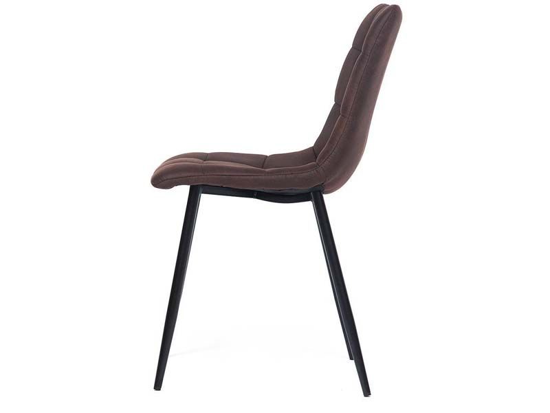 стул Chilly (mod. 7094) цвет темно-коричневый/черный PK-03