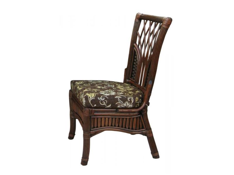 стул из натурального ротанга Casablanca-4 - темно-коричневый
