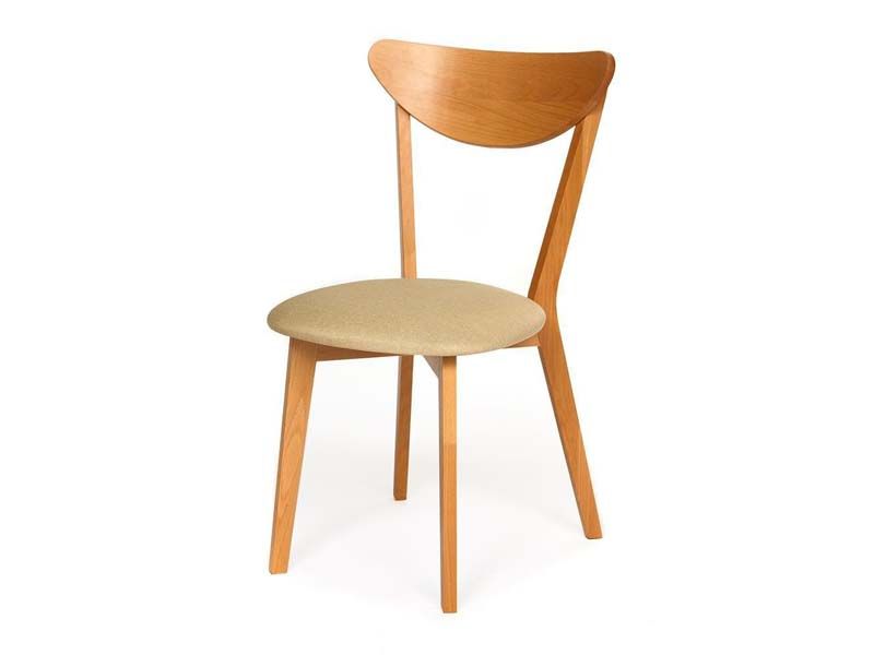 стул Maxi c мягким сиденьем цвет натуральный/бежевый