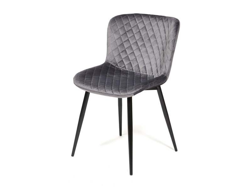 стул Quincy (mod. 8272) цвет серый (G-062-40)/черный