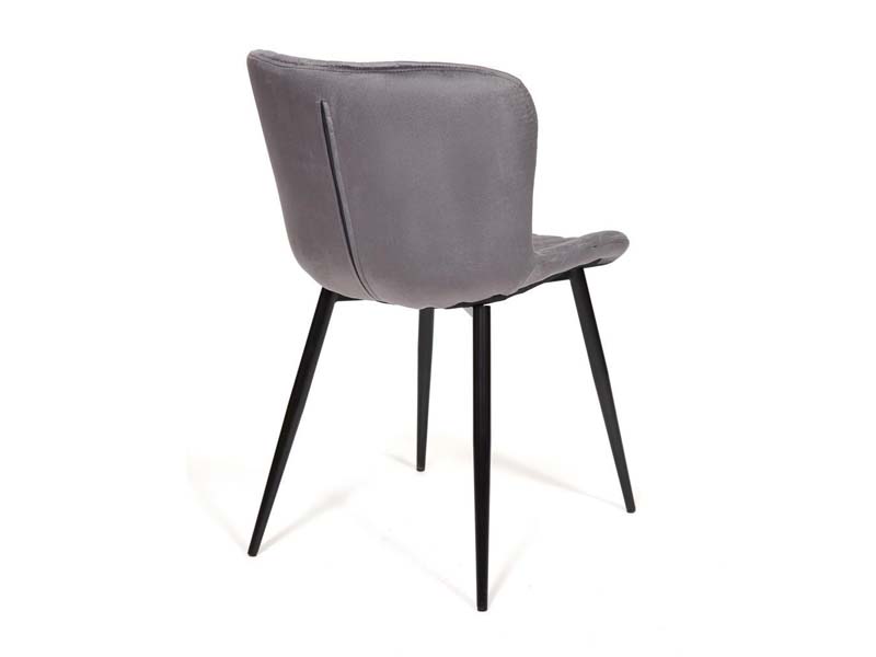 стул Quincy (mod. 8272) цвет серый (G-062-40)/черный