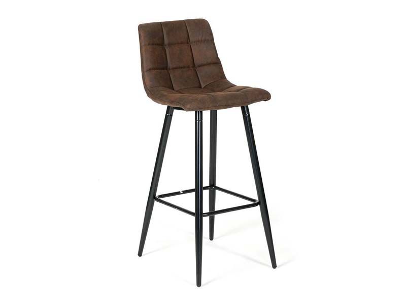 стул Spice (mod.8078) цвет темно-коричневый/черный PK-03