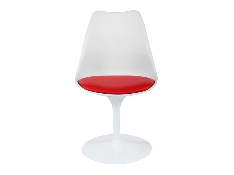 стул Tulip Fashion Chair (mod.109) цвет белый /красный